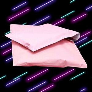 ( Quantity 25 10x13 ) Soft Pink Poly Mailers Bag Shipping Envelope